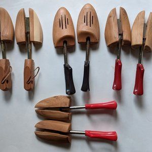 Men's Cedar Shoe Tree Lot - 4 Pairs